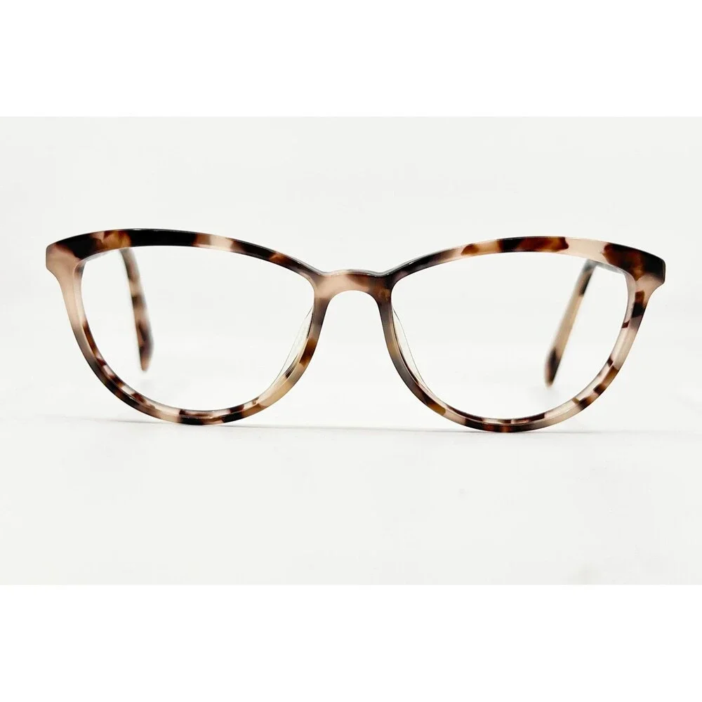 Warby Parker Eyeglass Frames Women Brown Tortoise Louise M LBF 286 52-15-140